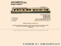 Mobilificio Artigiano Fratelli Ferretti produce e vende mobili e cucine in legno massiccio a Perignano (Pisa)
