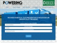 POWERING SRL - Noleggio Gruppi Elettrogeni