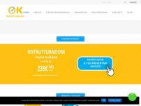 OK! Ristrutturiamo. Ristrutturazioni a partire da 250€/mq