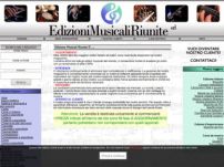 Edizioni Musicali Riunite spartiti musicali italiani ed esteri per commercianti a Ciampino Roma.