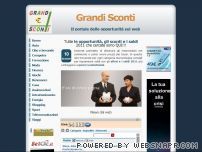 GRANDI SCONTI