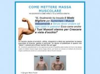Mettere muscoli e allenamento