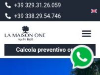 B&B Ostuni - La Maison One - Carovigno Puglia Salento