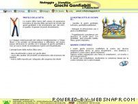 noleggio giochi gonfiabili