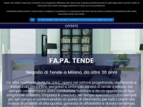 Fapa: tessuti tende a Milano