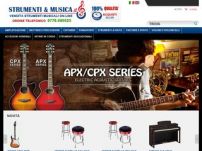 Vendita strumenti musicali on-line
