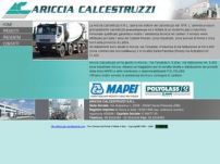 Ariccia Calcestruzzi produzione a Roma.