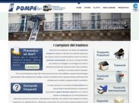 Pompa traslochi, trasporti nazionali ed internazionali.