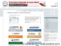 conceptio siti internet