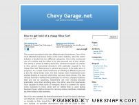Chevy Garage