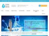 spark and water