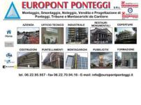 Visita Europont  restauri monumentali, spettacoli, manifestazioni e pubblicità, scale di servizio