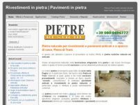 Pietre rustiche naturali e anticate, pavimenti anticati.
