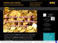 Compro oro Firenze