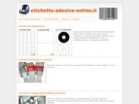 Etichette adesive online