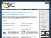 Finanziamenti per giovani