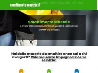 Smaltimento Macerie