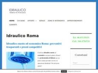 Idraulico economico ed onesto Roma