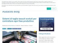 Audaces: macchine e software per taglio tessuti