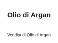 olio di argan