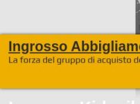 Ingrosso abbigliamento bambino