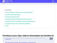 Fornitura Luce e Gas