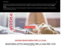 Biancheria per la casa Govina