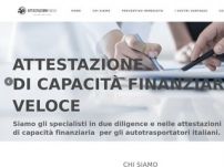 Attestazione di capacità finanziaria