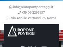 Europont  restauri monumentali, spettacoli, manifestazioni e pubblicità, scale di servizio
