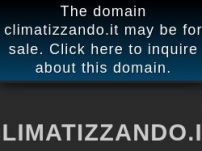 C L I M A T I Z Z A N D O