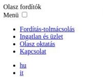 Traduzioni ungherese