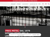 Lavorazione della lamiera - Pres Metal